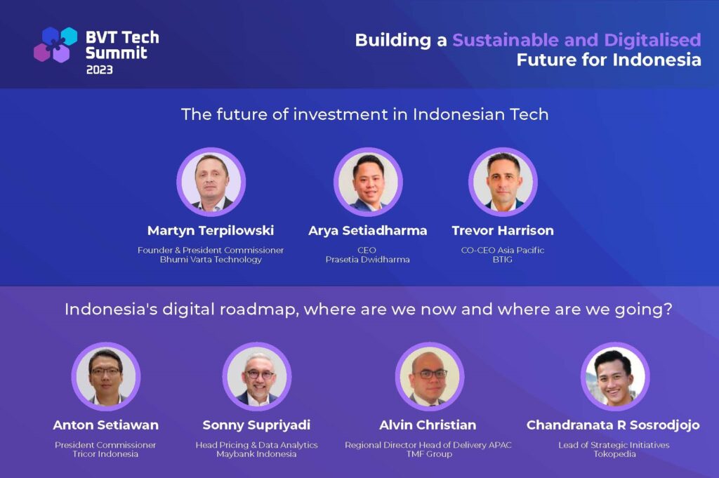 Anton Setiawan, Tricor Indonesia’s President Commissioner Shared Insights at BVT Tech Summit – Indonesia 2023