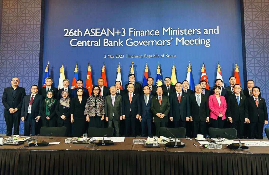 Siaran Pers: Pertemuan Menteri Keuangan dan Gubernur Bank Sentral Negara Anggota ASEAN+3 Sepakat Memperkuat Kerja Sama Keuangan Kawasan Regional